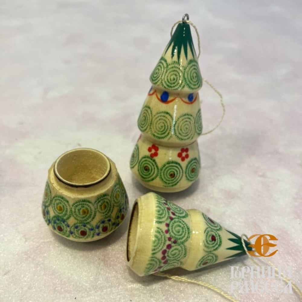 Игрушка из наб. "Елочный" № 3 "Елочка" 1 пр. - фото1 Игрушка из наб. "Елочный" № 3 "Елочка" 1 пр. - фото1