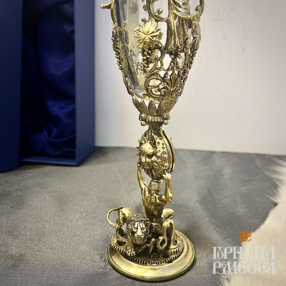 Бокал для  вина "Зодиак Лев" - фото1