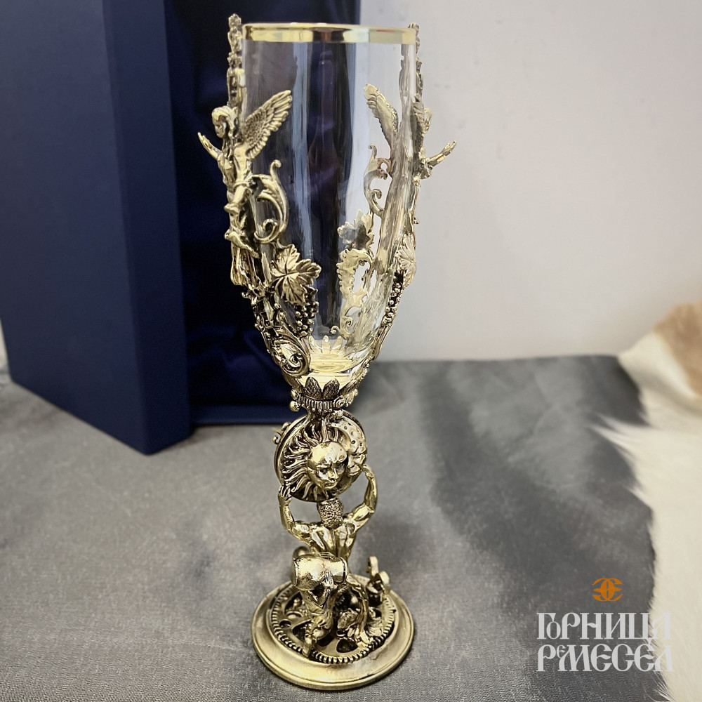 Бокал для  вина "Зодиак Водолей" фото-3
