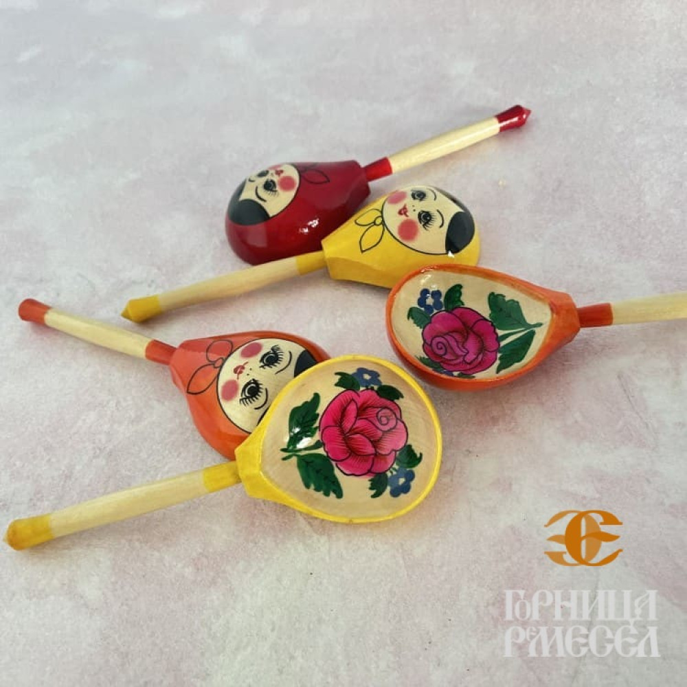  Сувенирная ложка "Матрешка"  фото-3