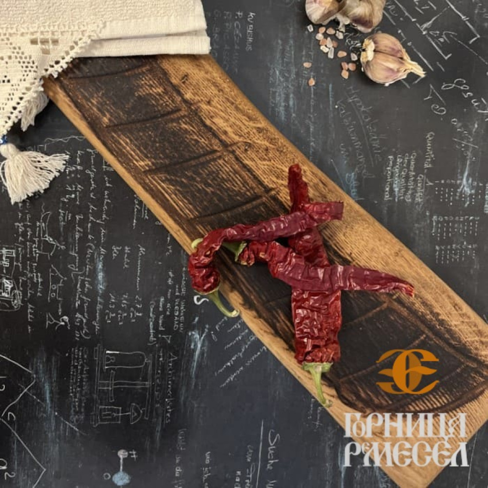 Деревянная доска с ручкой, большая, 69-13 см