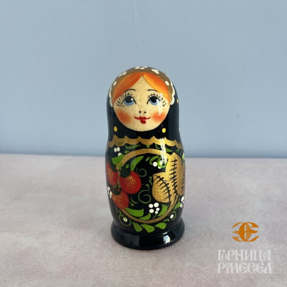 Матрешка "Россияночка" 5 кукольная, нетр. фото-4