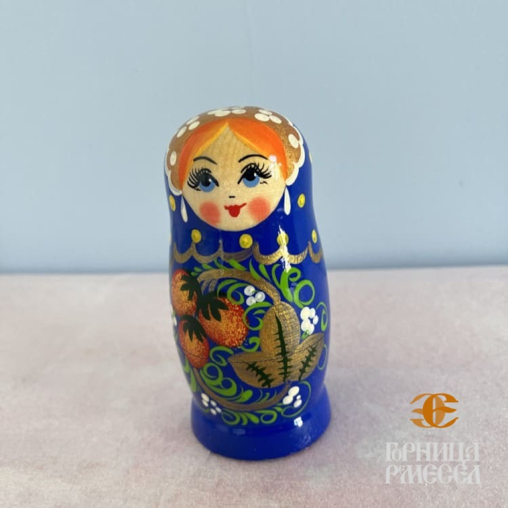 Матрешка "Россияночка" 5 кукольная, нетр. фото-5
