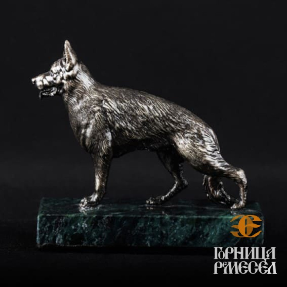Статуэтка «Немецкая овчарка" фото-3