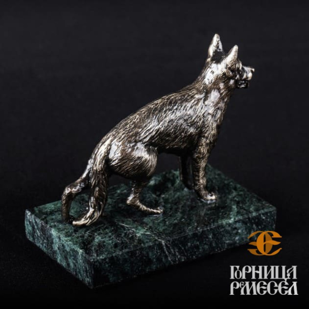 Статуэтка «Немецкая овчарка" фото-4