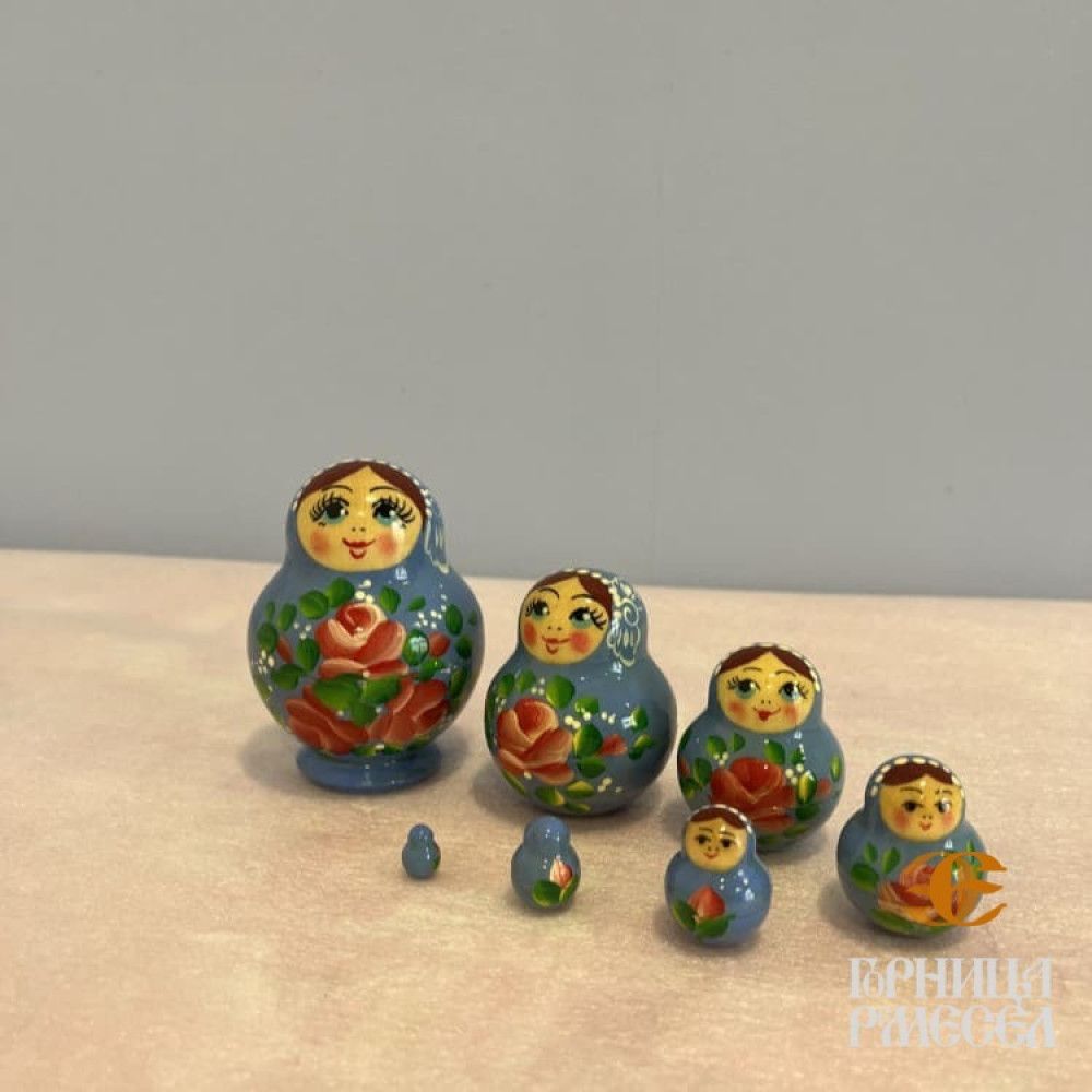 Матрешка "Катюша" 7 кукольная - фото1 Матрешка "Катюша" 7 кукольная - фото1
