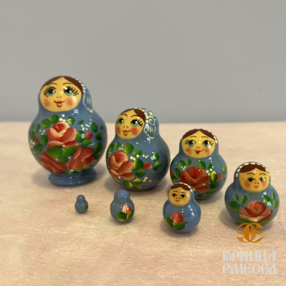 Матрешка "Катюша"  7 кукольная  фото-3