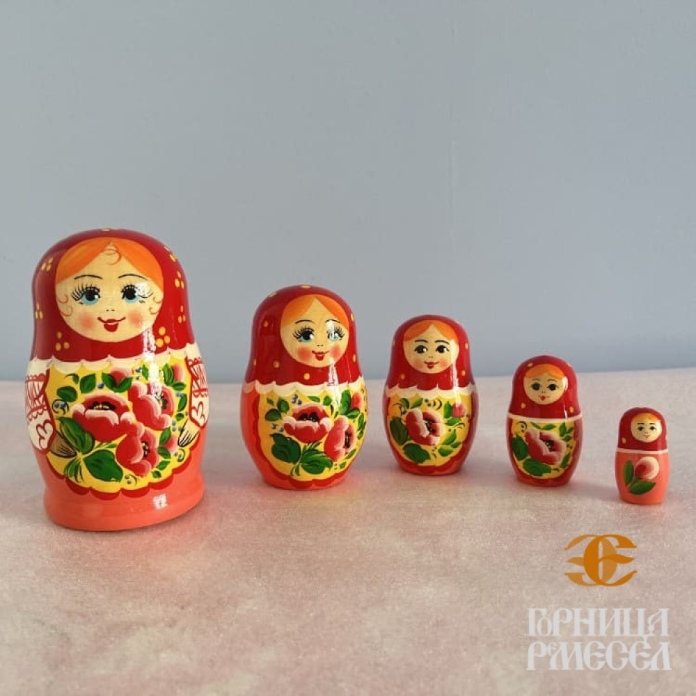 Матрешка "Анюта"  5 кук. фото-3