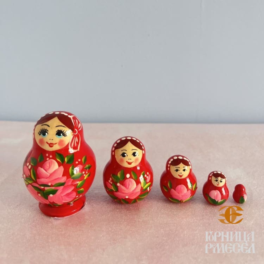 Матрешка "Катюша"  5 кук.  фото-3