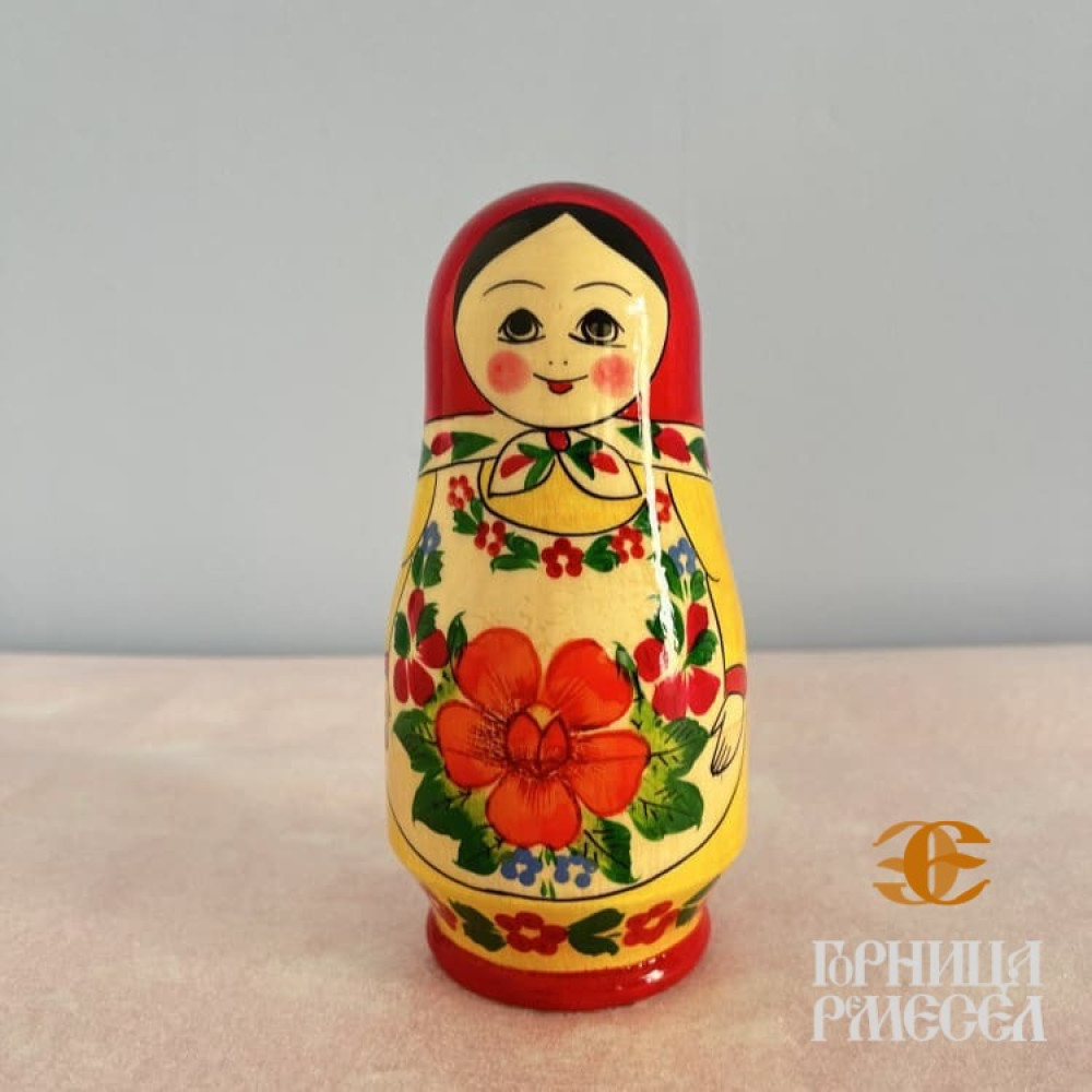 Матрешка "Любаша" 3 кукольная фото-3
