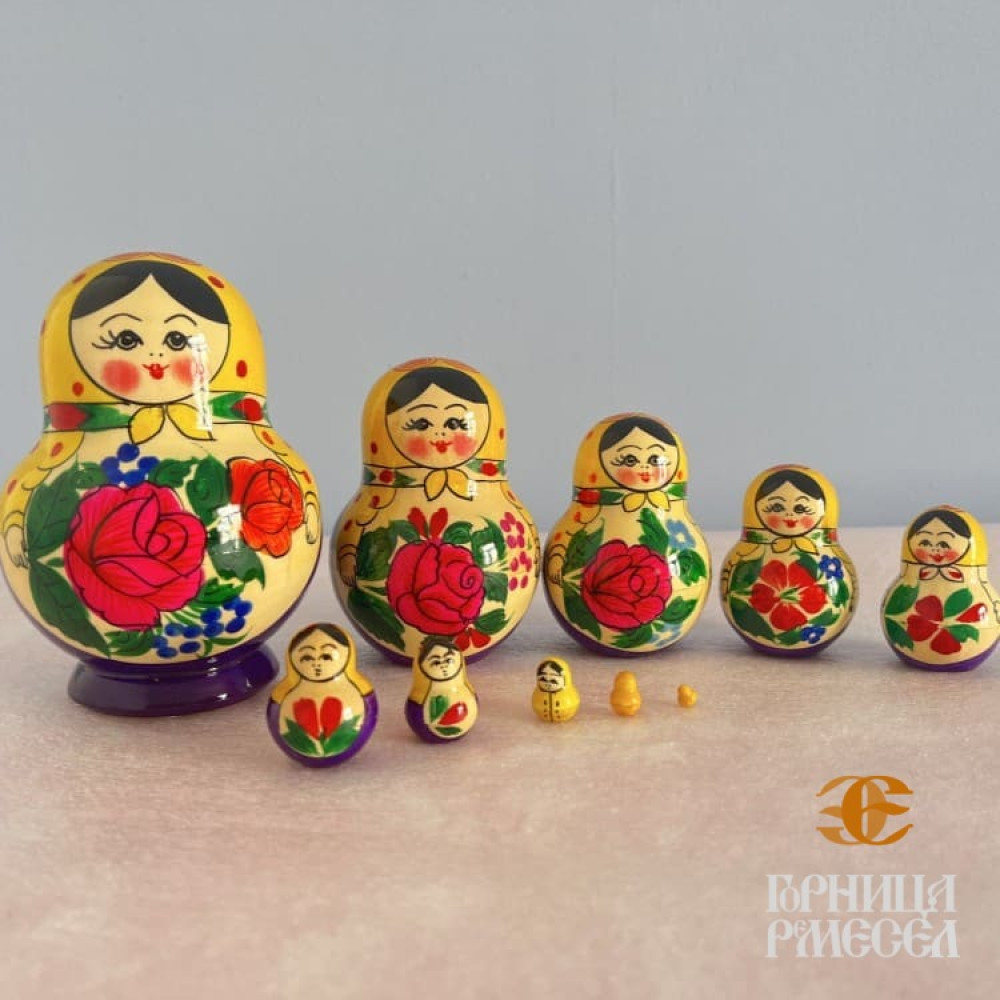 Матрешка "Катюша" 10 кукол фото-3