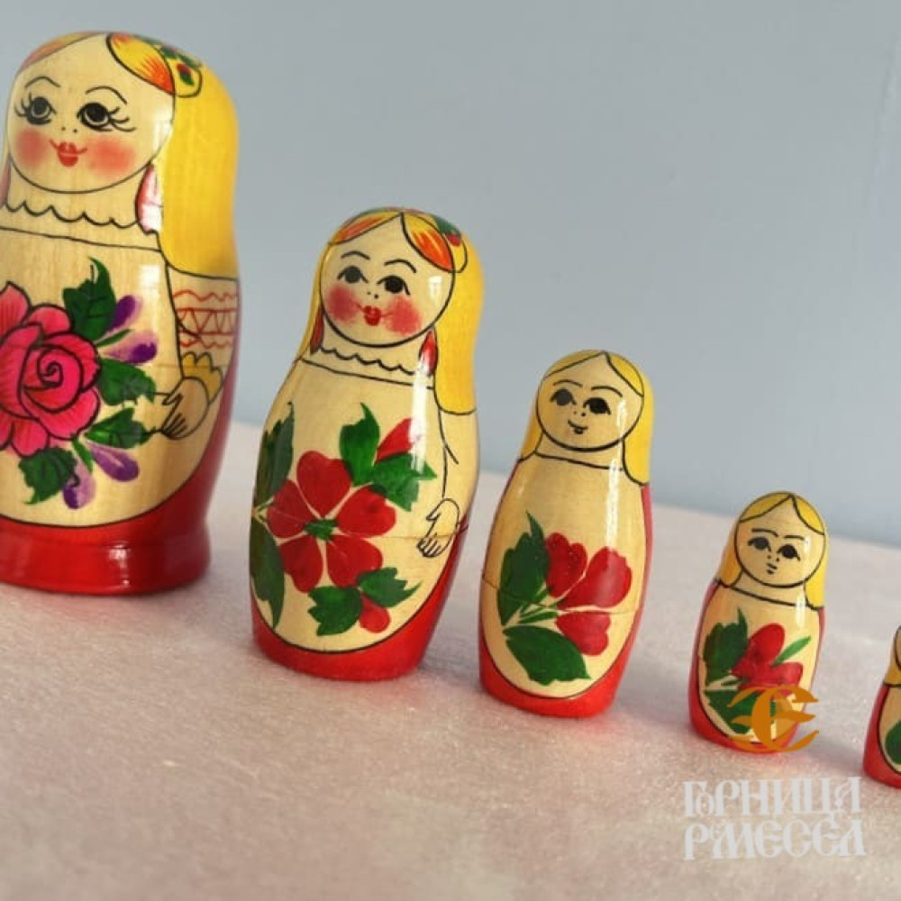 Матрешка "Сударушка" 5 кукольная фото-3