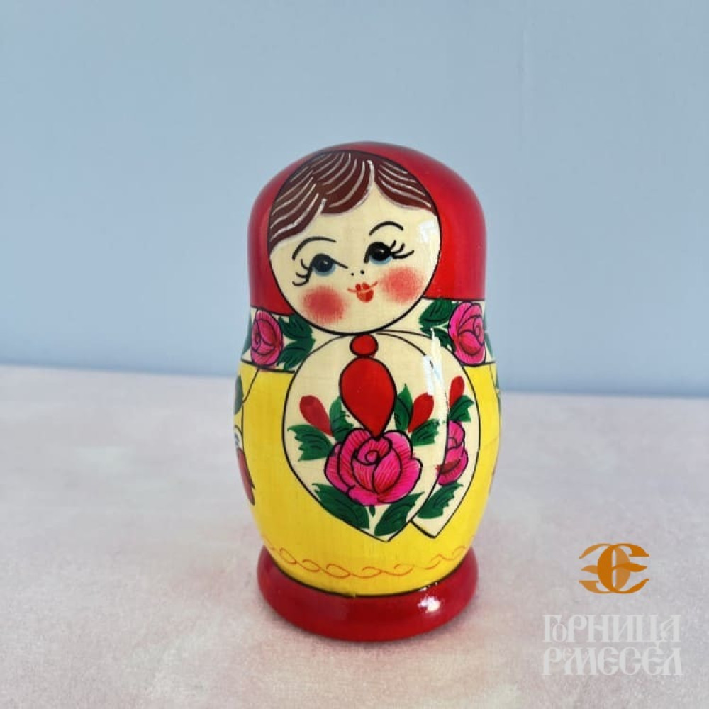 Матрешка "Анюта" 5 кукольная - фото1 Матрешка "Анюта" 5 кукольная - фото1