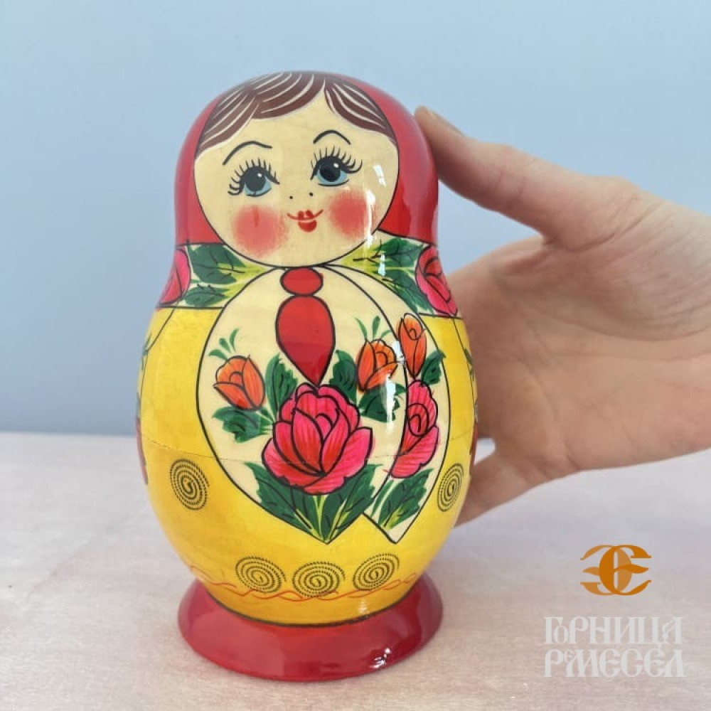 Матрешка "Анюта" 10 кукол - фото2 Матрешка "Анюта" 10 кукол - фото2