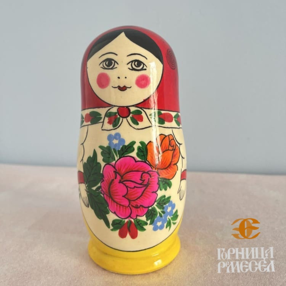 Матрешка "Россияночка" 5 кукольная большого размера фото-3