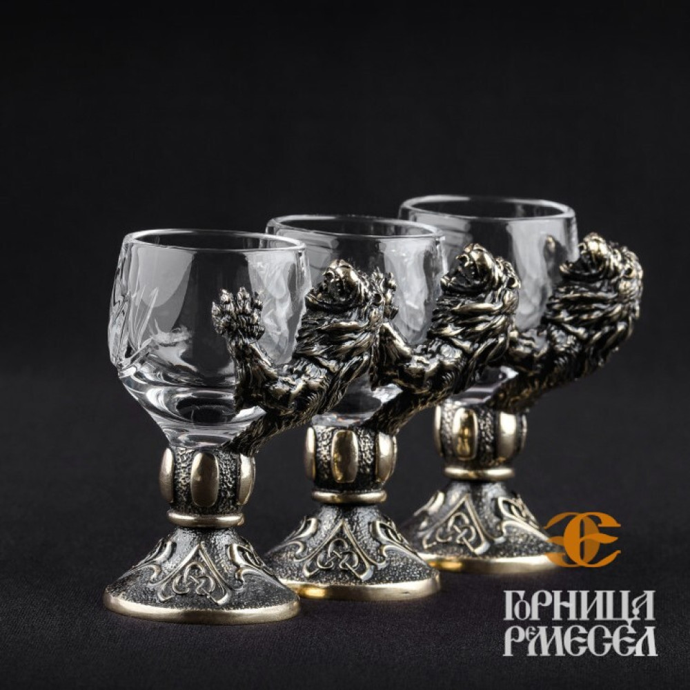 Рюмка «Лев» - фото1 Рюмка «Лев» - фото1