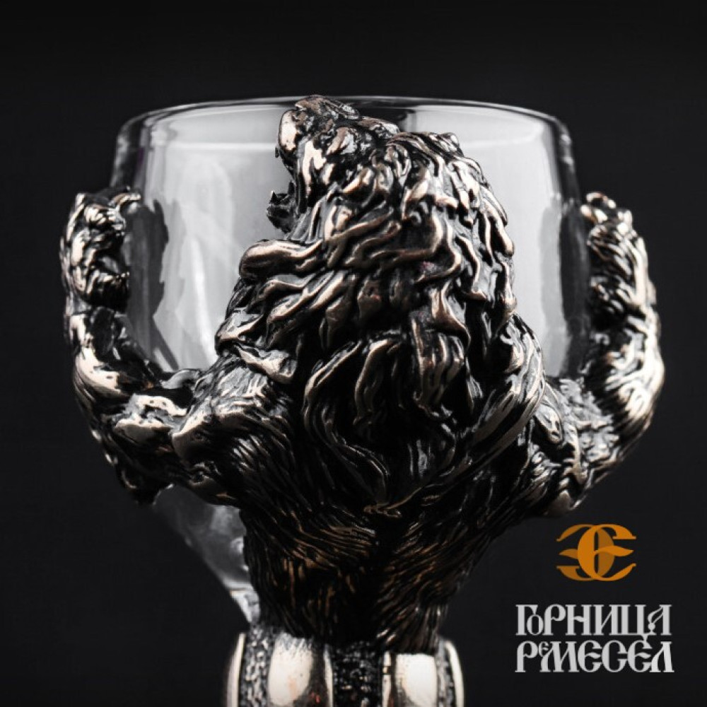 Рюмка «Лев»  фото-3