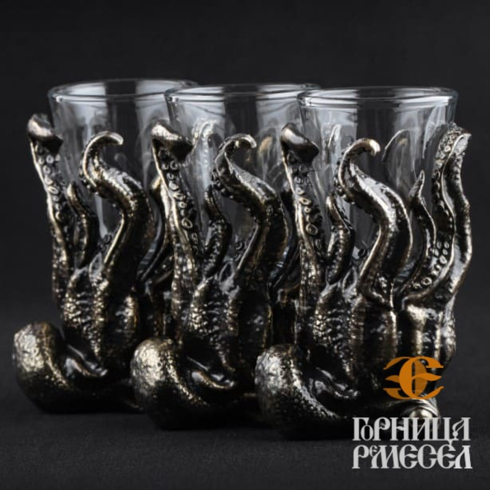 Стопка «Осьминог» в упаковке фото-3