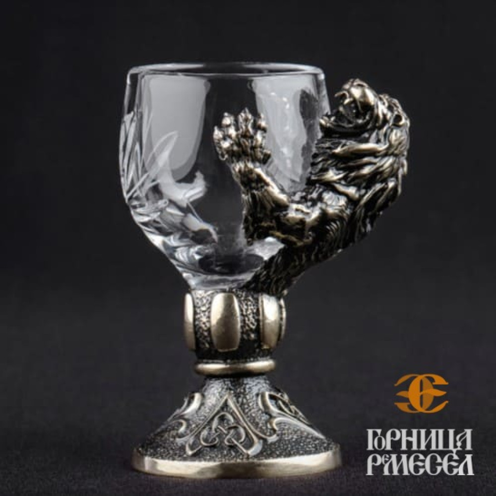 Рюмка «Лев» в упаковке