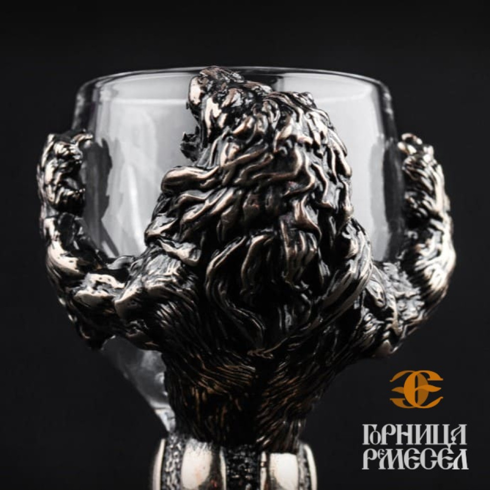 Рюмка «Лев» в упаковке фото-3