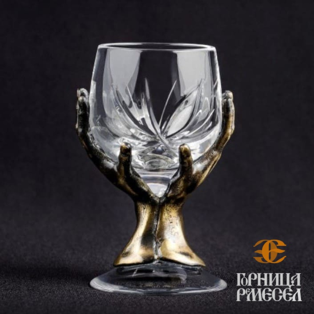 Рюмка «Руки власти»  фото-2