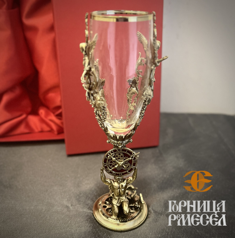 Бокал для вина "Зодиак Скорпион" - фото1 Бокал для вина "Зодиак Скорпион" - фото1