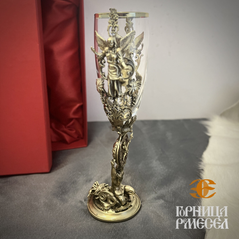 Бокал для вина "Зодиак Рак" - фото1