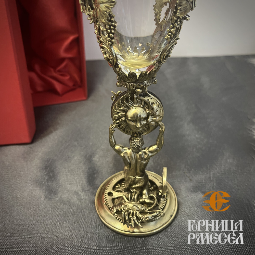 Бокал для вина "Зодиак Рак" - фото2