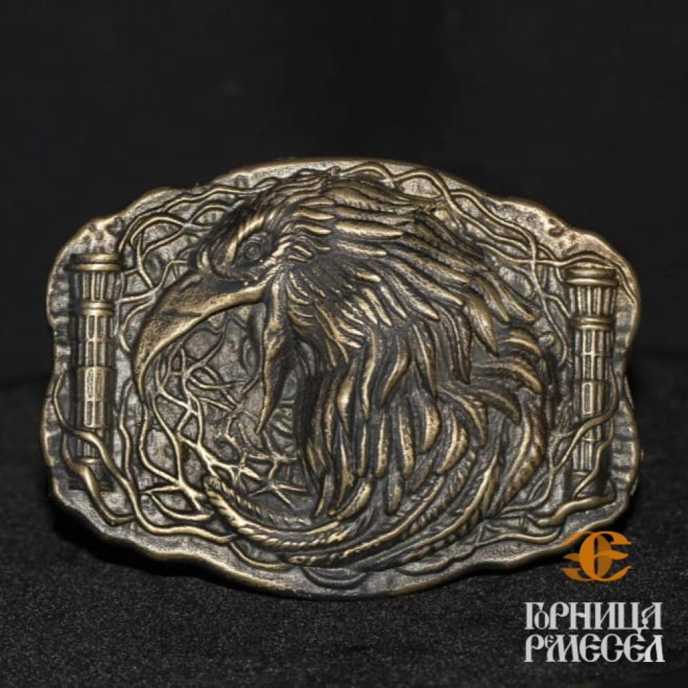 Пряжка "Ворон"