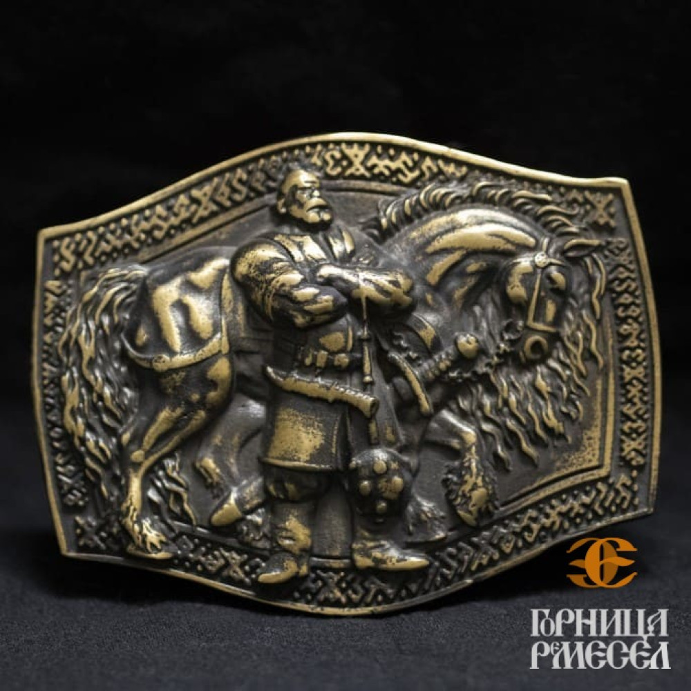 Пряжка "Богатырь"