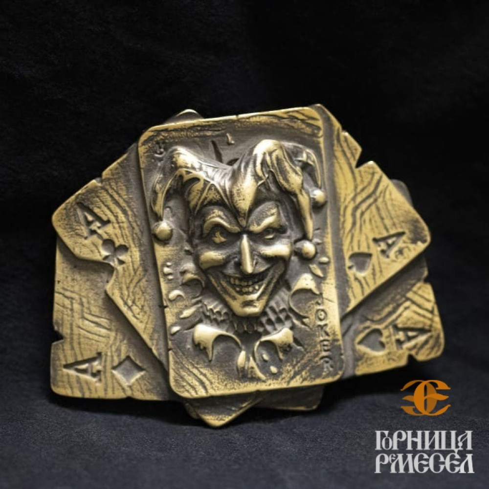 Пряжка "Джокер" фото-3