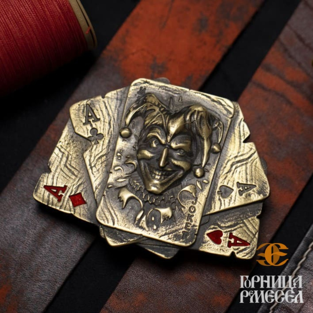 Пряжка "Джокер" фото-6
