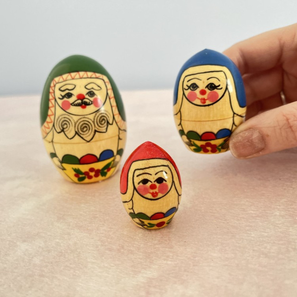 Яйцо "Дед" 3-х местное