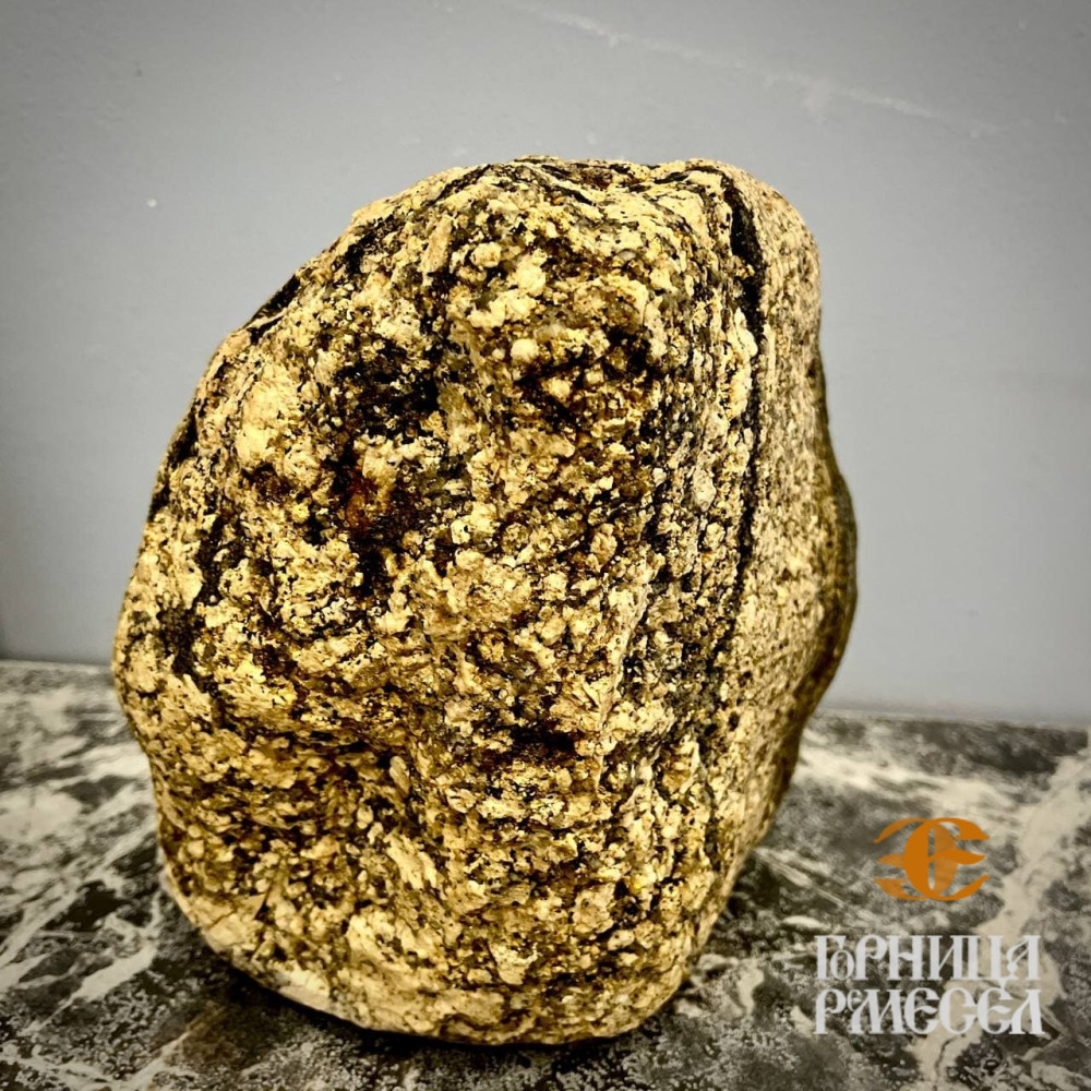 Подсвечник из камня со свечой  фото-4