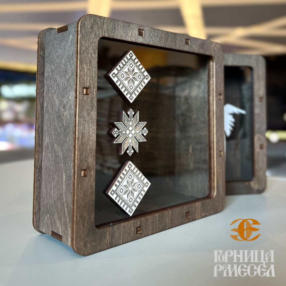 Копилка деревянная «Символы Беларуси» (в ассортименте) фото-3