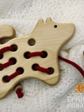 Шнуровка сувенирная "Собачка"