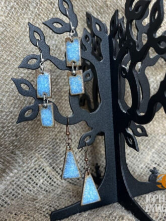 Сережки «Мираж» в подарочной упаковке в ассортименте