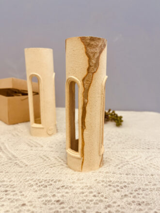 Керамический подсвечник «Память» в подарочной упаковке