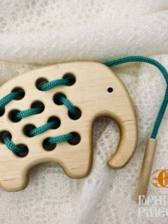 Шнуровка сувенирная "Слоник"