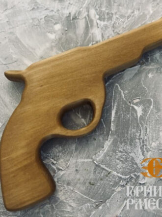 Пистолет деревянный сувенирный (в ассортименте)