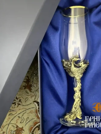 Бокал для игристого вина"Жар-птица"