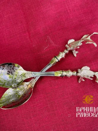 Чайная ложка "Золотая рыбка"