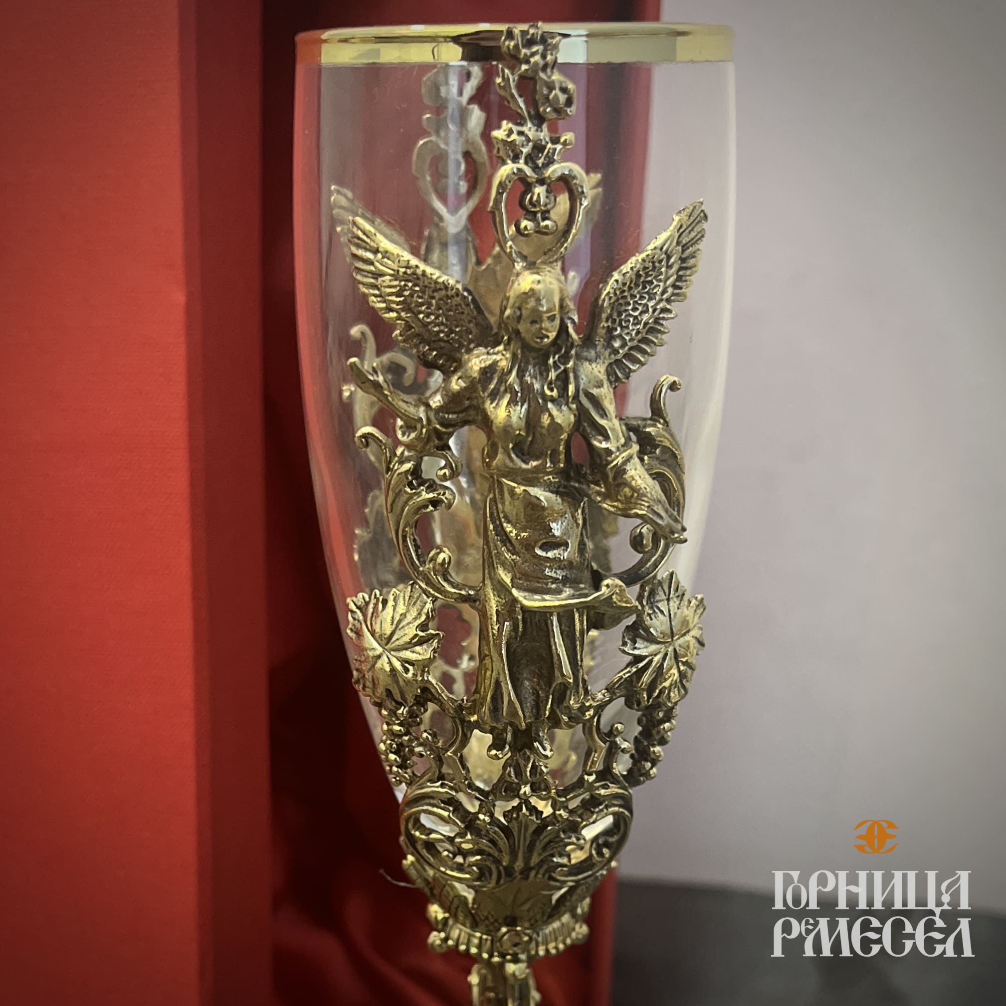 Бокал для вина «Зодиак Рак» в подарочной коробке — изображение 4