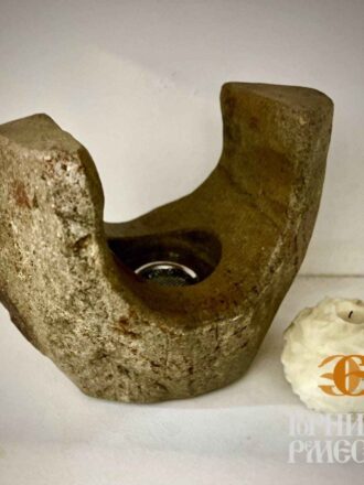 Биокамин из камня