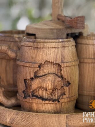 Набор кружек из дуба «Сэрдца Пушчы»