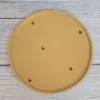 Фарфоровая тарелка Bonta Aura Piccolo: диаметр 21 см, матовая текстура, уникальный хаотичный рисунок.
